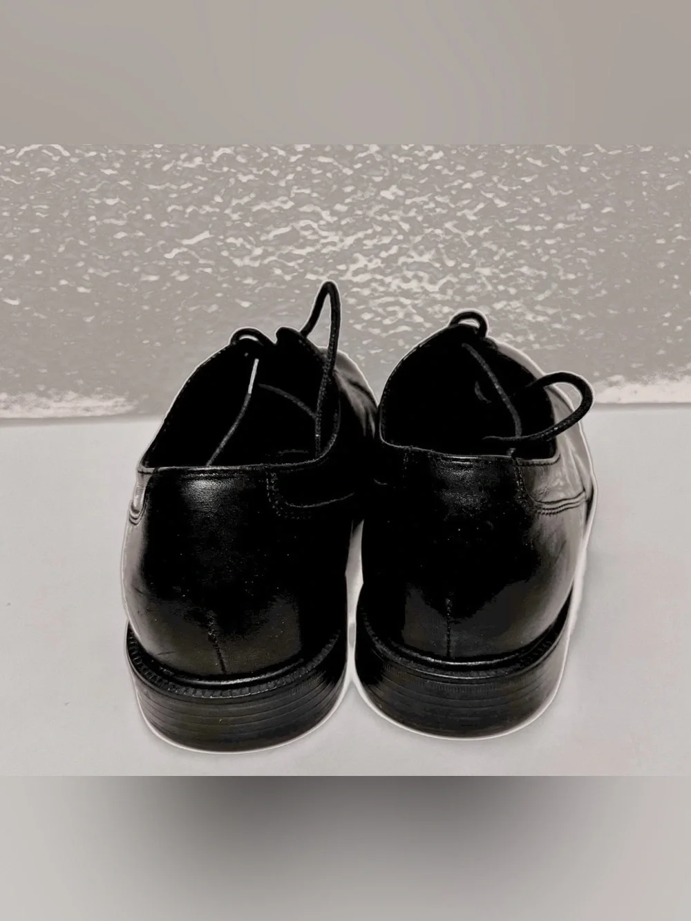 Nunn Bush Men’s Black Leather Dress Shoes 83618-01 Size 9